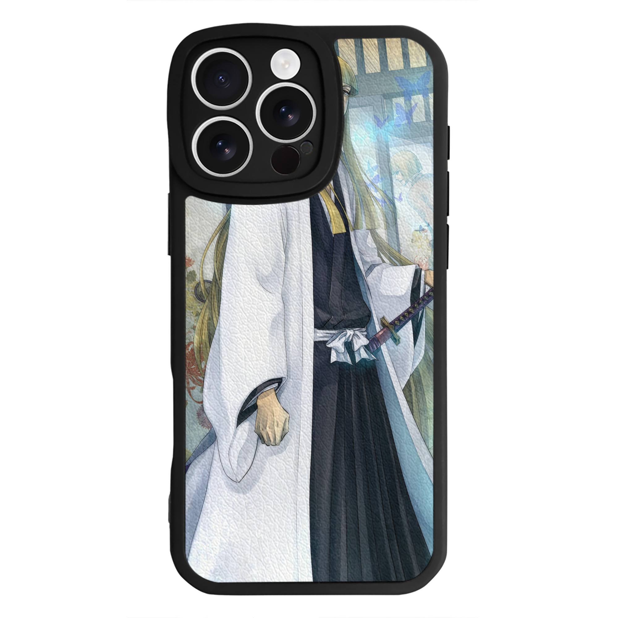 （画像用） ブリーチ BLEACH 【iPhone 16シリーズ対応】シリコンスマホケース（レザー調） 材質：シリコン